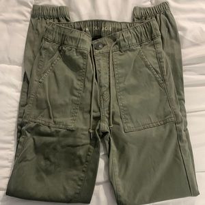 American eagle. super cute and soft jogger jeans with cuff on bottom